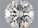 Natural Diamond 0.40 Carats, Round with Excellent Cut, H Color, SI1 Clarity and Certified by GIA