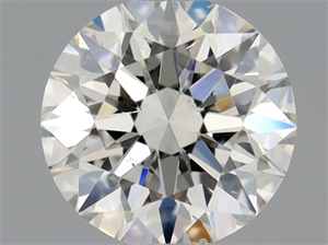 Picture of Natural Diamond 0.40 Carats, Round with Excellent Cut, H Color, SI1 Clarity and Certified by GIA