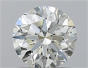 Diamante Natural 0.90 quilates, Redondo , Color K, claridad VVS1 y certificado GIA