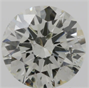 Natural Diamond 1.05 Carats, Round with Excellent Cut, J Color, SI2 Clarity and Certified by IGI