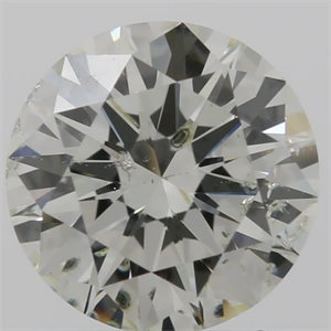 Picture of Natural Diamond 1.05 Carats, Round with Excellent Cut, J Color, SI2 Clarity and Certified by IGI