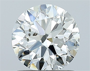 Foto Diamante Natural 1.00 quilates, Redondo , Color J, claridad SI2 y certificado GIA de