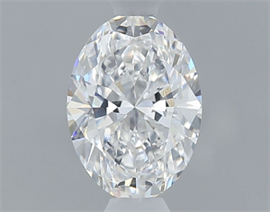 Picture of Natural Diamond 0.40 Carats, Oval with  Cut, E Color, VS2 Clarity and Certified by GIA