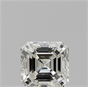 Diamante Natural 0.60 quilates, Asscher , Color K, claridad VVS1 y certificado GIA