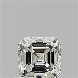 Foto Diamante Natural 0.60 quilates, Asscher , Color K, claridad VVS1 y certificado GIA de