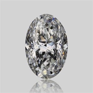 Picture of Natural Diamond 1.01 Carats, Oval with  Cut, F Color, SI2 Clarity and Certified by GIA