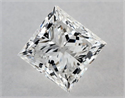 Natural Diamond 1.01 Carats, Princess with  Cut, E Color, VS1 Clarity and Certified by GIA