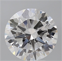 Lab Grown Diamond 4.51 Carats, Round with Excellent Cut, E Color, VVS2 Clarity and Certified by IGI
