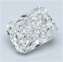 Diamante Natural 2.51 quilates, Radiante , Color I, claridad VS2 y certificado GIA