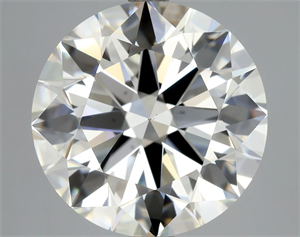 Picture of Natural Diamond 4.01 Carats, Round with Excellent Cut, G Color, VS1 Clarity and Certified by HRD