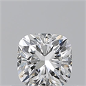 Diamante Natural 0.50 quilates, Del cojín , Color G, claridad VS1 y certificado GIA