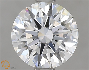 Picture of Lab Grown Diamond 1.04 Carats, Round with Ideal Cut, E Color, VS1 Clarity and Certified by IGI