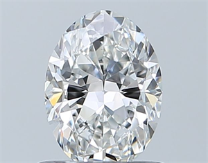 Picture of Natural Diamond 0.70 Carats, Oval with  Cut, F Color, VVS2 Clarity and Certified by GIA