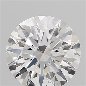 Picture of Natural Diamond 0.40 Carats, Round with Excellent Cut, E Color, SI2 Clarity and Certified by GIA