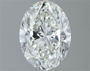 Picture of Natural Diamond 1.30 Carats, Oval with  Cut, I Color, SI1 Clarity and Certified by GIA