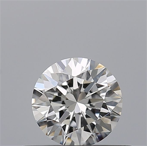Picture of Natural Diamond 0.41 Carats, Round with Excellent Cut, F Color, VS1 Clarity and Certified by GIA