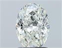 Natural Diamond 1.25 Carats, Oval with  Cut, H Color, VS2 Clarity and Certified by GIA