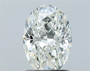 Picture of Natural Diamond 1.25 Carats, Oval with  Cut, H Color, VS2 Clarity and Certified by GIA