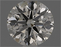 Natural Diamond 1.02 Carats, Round with Excellent Cut, J Color, SI2 Clarity and Certified by IGI