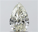 Diamante Natural 1.01 quilates, De pera , Color J, claridad SI1 y certificado IGI