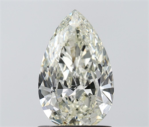Foto Diamante Natural 1.01 quilates, De pera , Color J, claridad SI1 y certificado IGI de