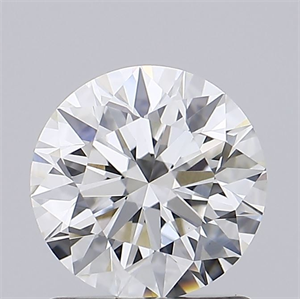 Picture of Lab Grown Diamond 1.14 Carats, Round with Ideal Cut, G Color, VVS2 Clarity and Certified by IGI
