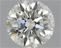 Natural Diamond 0.75 Carats, Round with Excellent Cut, M Color, VVS2 Clarity and Certified by GIA
