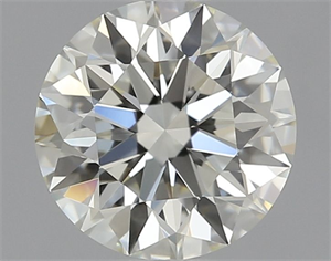 Picture of Natural Diamond 0.75 Carats, Round with Excellent Cut, M Color, VVS2 Clarity and Certified by GIA