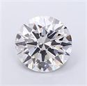 Del inventario de diamantes de laboratorio, 2.51 quilates, Redondo , Color D, claridad VVS2 y certificado IGI