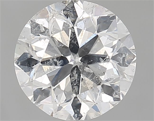 Picture of Natural Diamond 0.90 Carats, Round with Very Good Cut, G Color, I1 Clarity and Certified by GIA