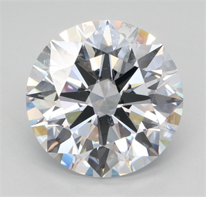 Picture of Lab Grown Diamond 7.06 Carats, Round with Ideal Cut, E Color, VS2 Clarity and Certified by IGI