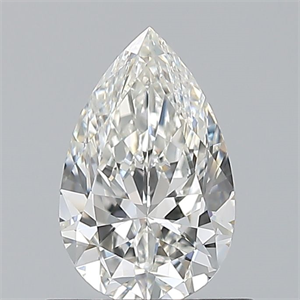 Picture of Natural Diamond 0.70 Carats, Pear with  Cut, G Color, VVS2 Clarity and Certified by GIA
