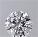 Lab Grown Diamond 3.52 Carats, Round with Excellent Cut, F Color, VS1 Clarity and Certified by GIA