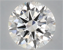 Lab Grown Diamond 6.01 Carats, Round with Excellent Cut, E Color, VVS2 Clarity and Certified by IGI