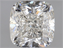 Natural Diamond 1.24 Carats, Cushion with  Cut, K Color, SI2 Clarity and Certified by GIA