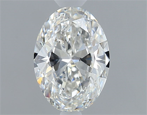 Foto Diamante Natural 0.41 quilates, Ovalado , Color G, claridad SI1 y certificado GIA de