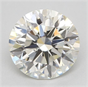 Natural Diamond 0.55 Carats, Round with Excellent Cut, J Color, VVS1 Clarity and Certified by GIA