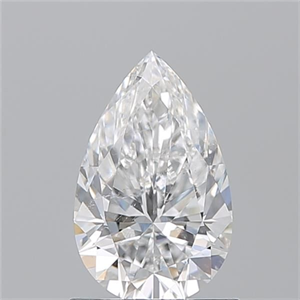 Foto Diamante Natural 1.01 quilates, De pera , Color F, claridad SI2 y certificado GIA de