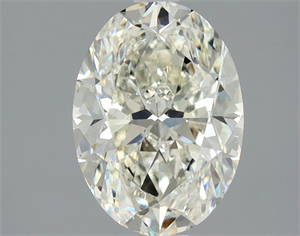 Picture of Natural Diamond 1.90 Carats, Oval with  Cut, K Color, SI1 Clarity and Certified by GIA