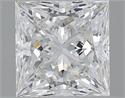 Diamante Natural 2.01 quilates, Princesa , Color E, claridad VS2 y certificado GIA
