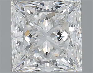 Foto Diamante Natural 2.01 quilates, Princesa , Color E, claridad VS2 y certificado GIA de