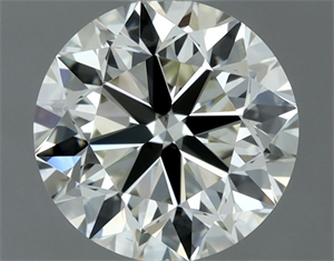 Picture of Natural Diamond 0.70 Carats, Round with Very Good Cut, J Color, SI1 Clarity and Certified by IGI