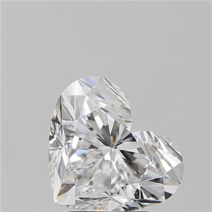 Picture of Natural Diamond 3.20 Carats, Heart with  Cut, E Color, SI2 Clarity and Certified by GIA