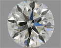 Natural Diamond 0.72 Carats, Round with Very Good Cut, L Color, VS2 Clarity and Certified by GIA