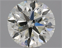 Natural Diamond 0.72 Carats, Round with Very Good Cut, L Color, VS2 Clarity and Certified by GIA