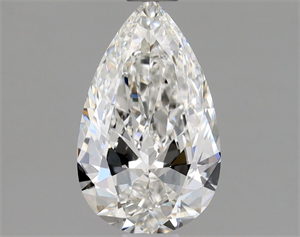 Picture of Natural Diamond 0.80 Carats, Pear with  Cut, E Color, IF Clarity and Certified by GIA