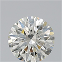 Natural Diamond 0.70 Carats, Round with Excellent Cut, K Color, SI2 Clarity and Certified by GIA