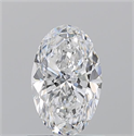 Natural Diamond 1.01 Carats, Oval with  Cut, E Color, VVS1 Clarity and Certified by GIA