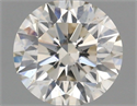 Natural Diamond 0.50 Carats, Round with Excellent Cut, K Color, SI2 Clarity and Certified by IGI