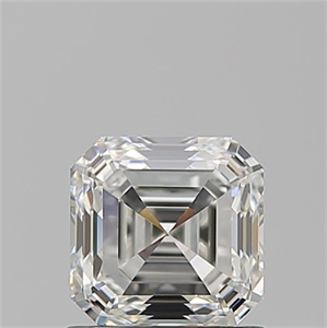Foto Diamante Natural 1.01 quilates, Asscher , Color I, claridad VVS2 y certificado GIA de